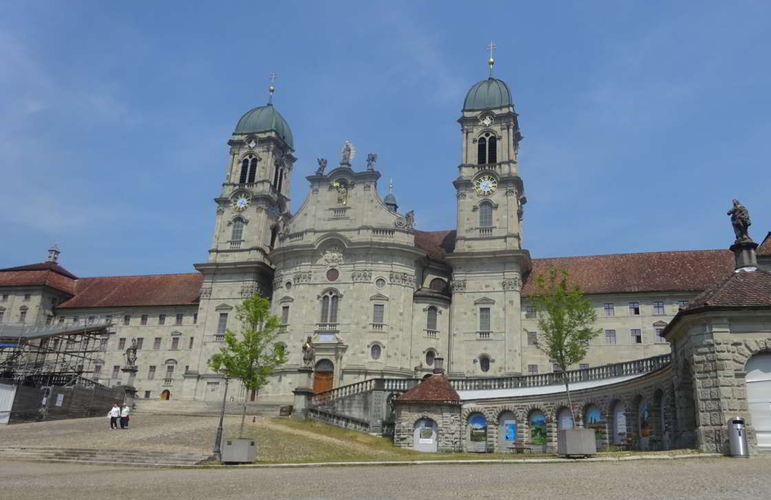 Benedictijner klooster in Einsiedeln Klooster in Eindsiedeln