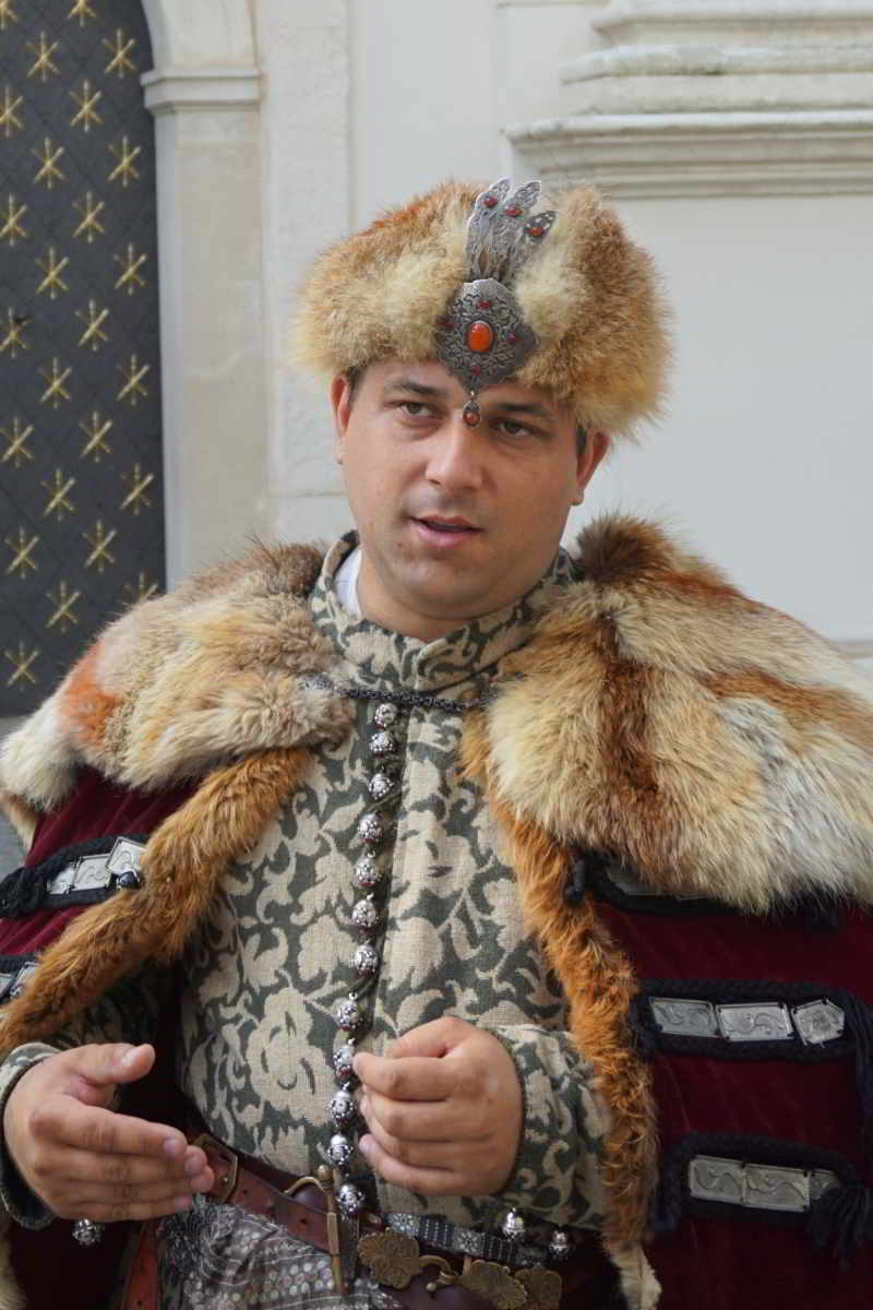 De kledij van een 17e-eeuwse edelman in Zamosc